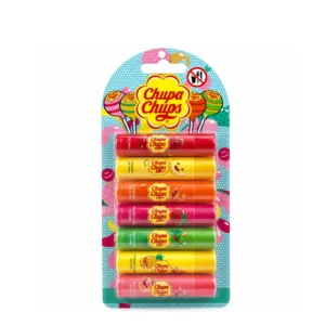CHUPA CHUPS - LIP BALM - 7 PCS