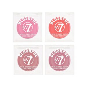 W7 - BLUSHFUL - CREAM TO POWDER BLUSH